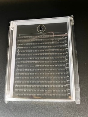 XL Tray premade mixed length 10D 8mm - 15mm D curl