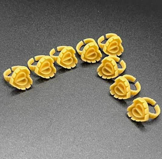 Gold glue rings